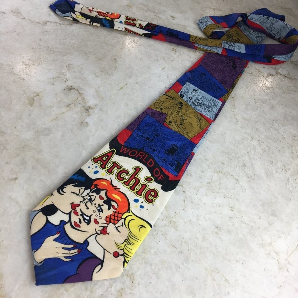 1994 Archie Comic Publications World of Archie Collector's Tie - Picture 3 of 16